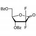 2-Deoxy-2,2-difluoro-D-erythro-pentonic Acid γ-Lactone 3,5-Dibenzoate