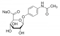 p-Acetamidophenyl β-ᴅ-glucuronide sodium salt