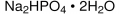 di-Sodium hydrogen phosphate dihydrate