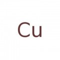 Copper sputtering target, 50.8mm (2.0in) dia x 3.18mm (0.125in) thick, 99.999% (metals basis)