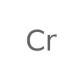 Chromium sputtering target, 76.2mm (3.0in) dia x 6.35mm (0.250in) thick, 99.95% (metals basis)