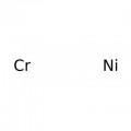 Nickel Chromium, sputtering target, 50.8mm (2.0in) dia x 6.35mm (0.250in) thick, 99.95% (metals basi